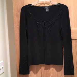 Black Finity Studio  embellished sweater